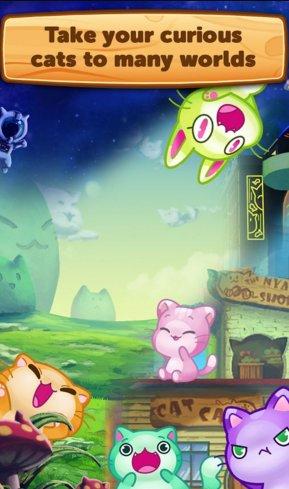 猫咪版泡泡龙中文版下载,猫咪版泡泡龙,消除游戏,泡泡龙